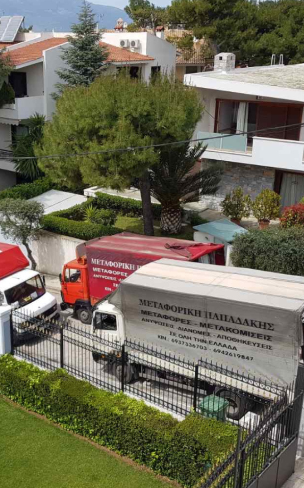 Ενοικίαση φορτηγού με οδηγό στην Αθήνα